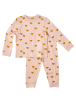 Little Label Pyjama - roze harten