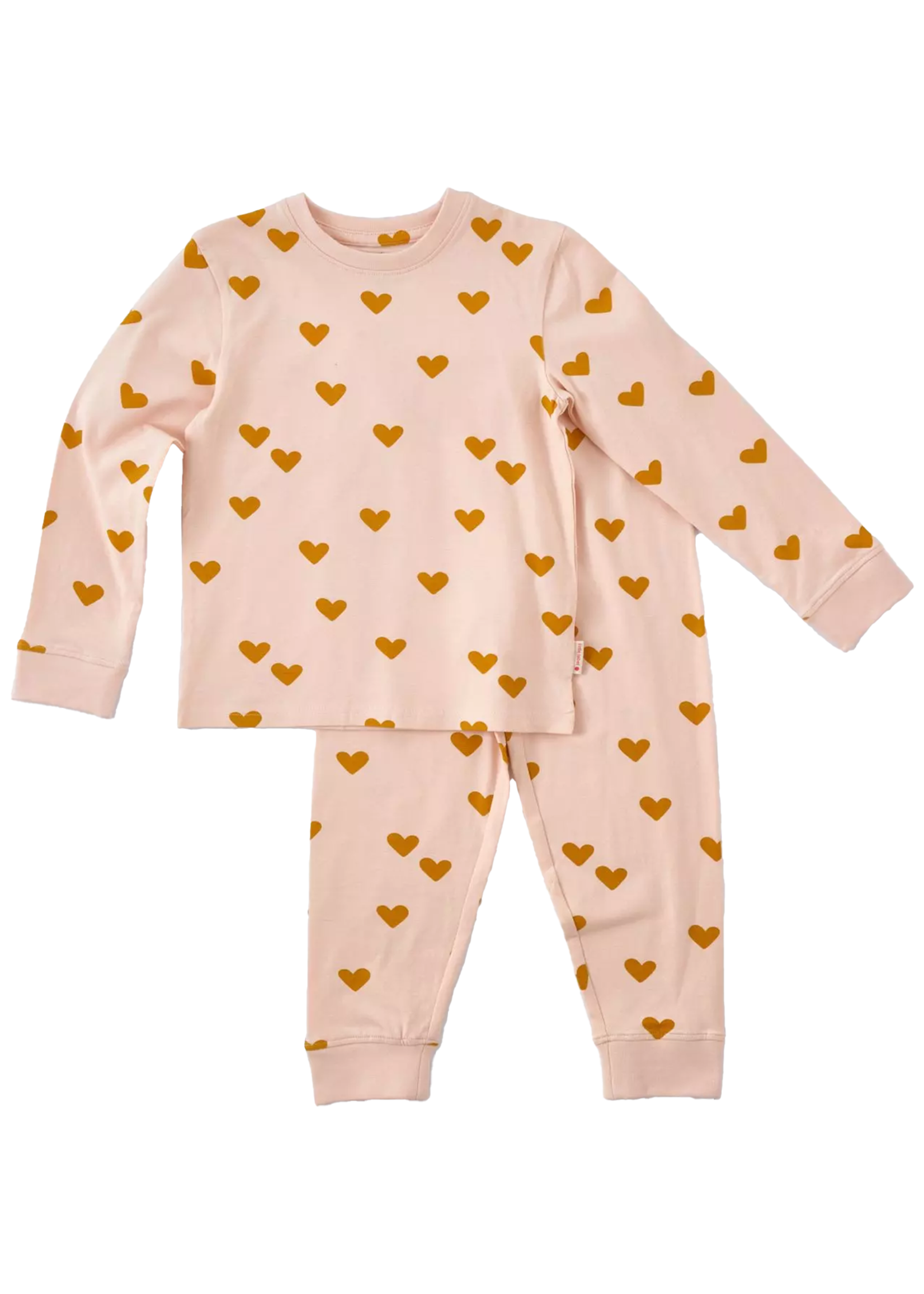 Little Label Pyjama - roze harten