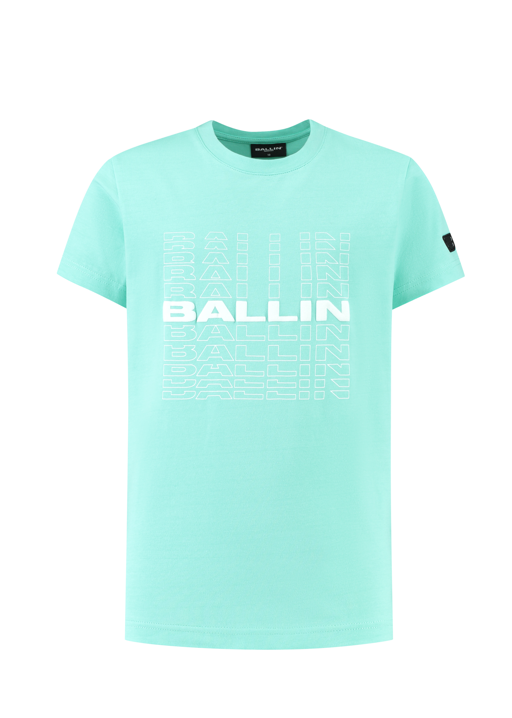 Ballin T-shirt with frontprint Dark Mint