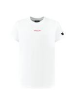 Ballin T-shirt with front and backprint White