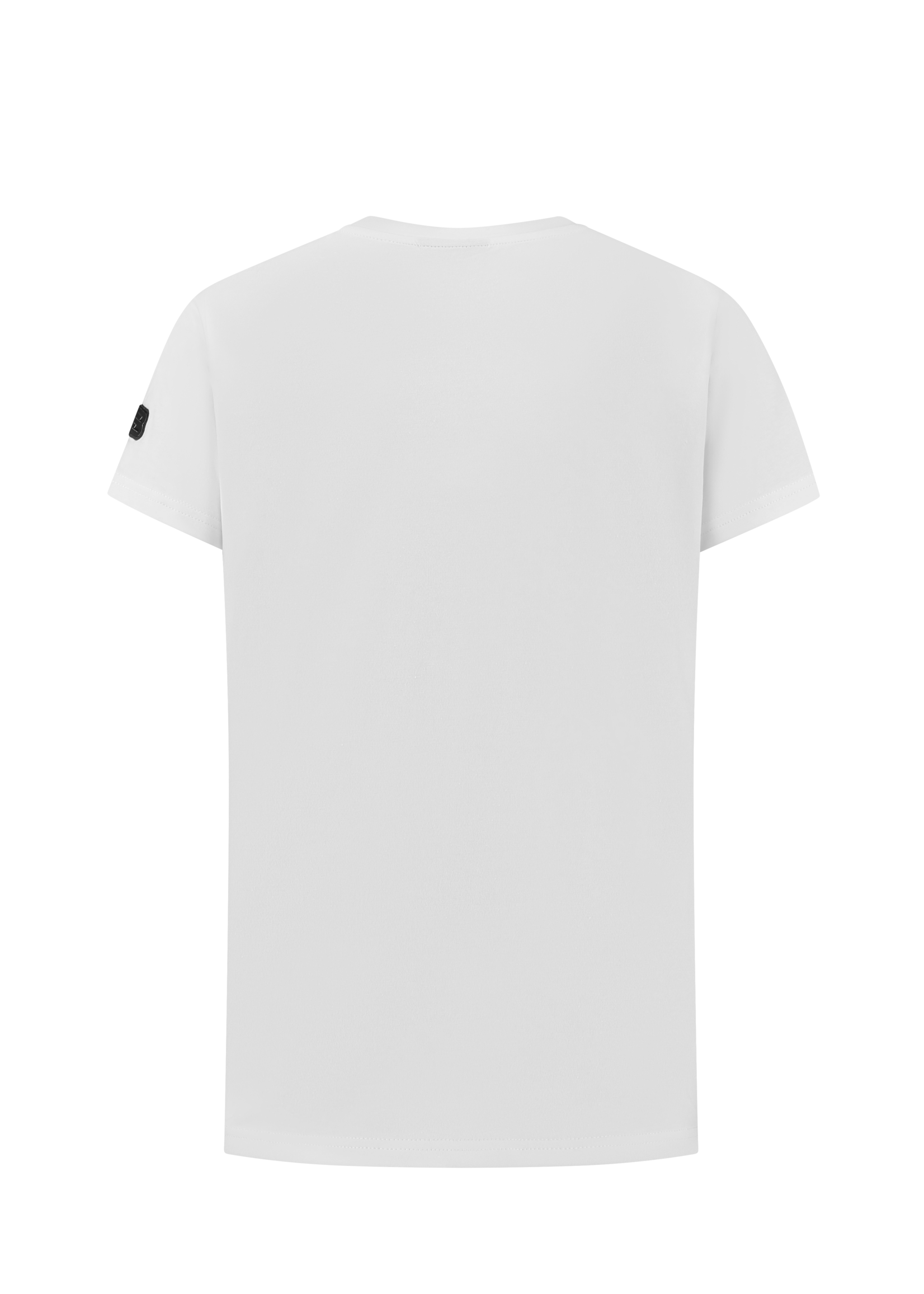 Ballin T-shirt with frontprint White