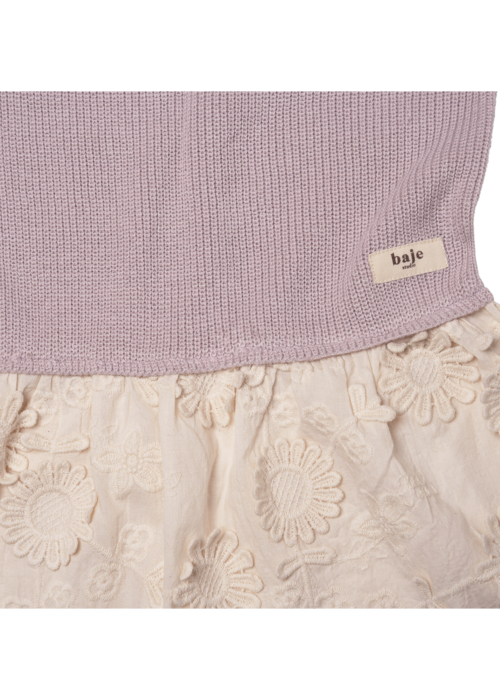 Baje Studio Mesi knit dress lilac