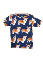 Snurk Corgi Navy T-shirt Kids