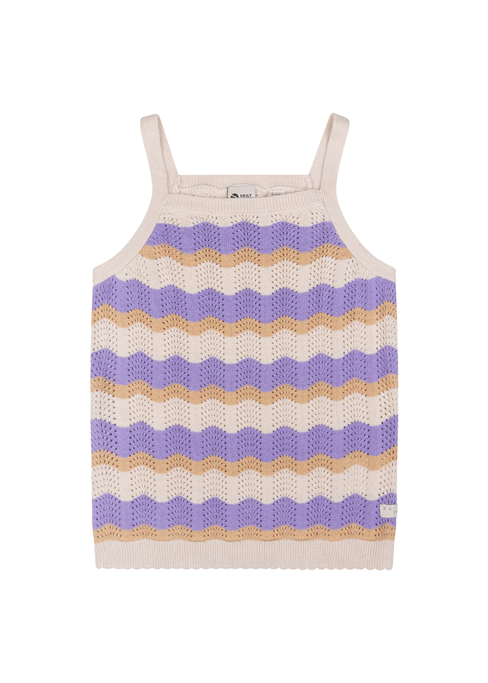 Daily 7 Knitted Singlet Dahlia Purple