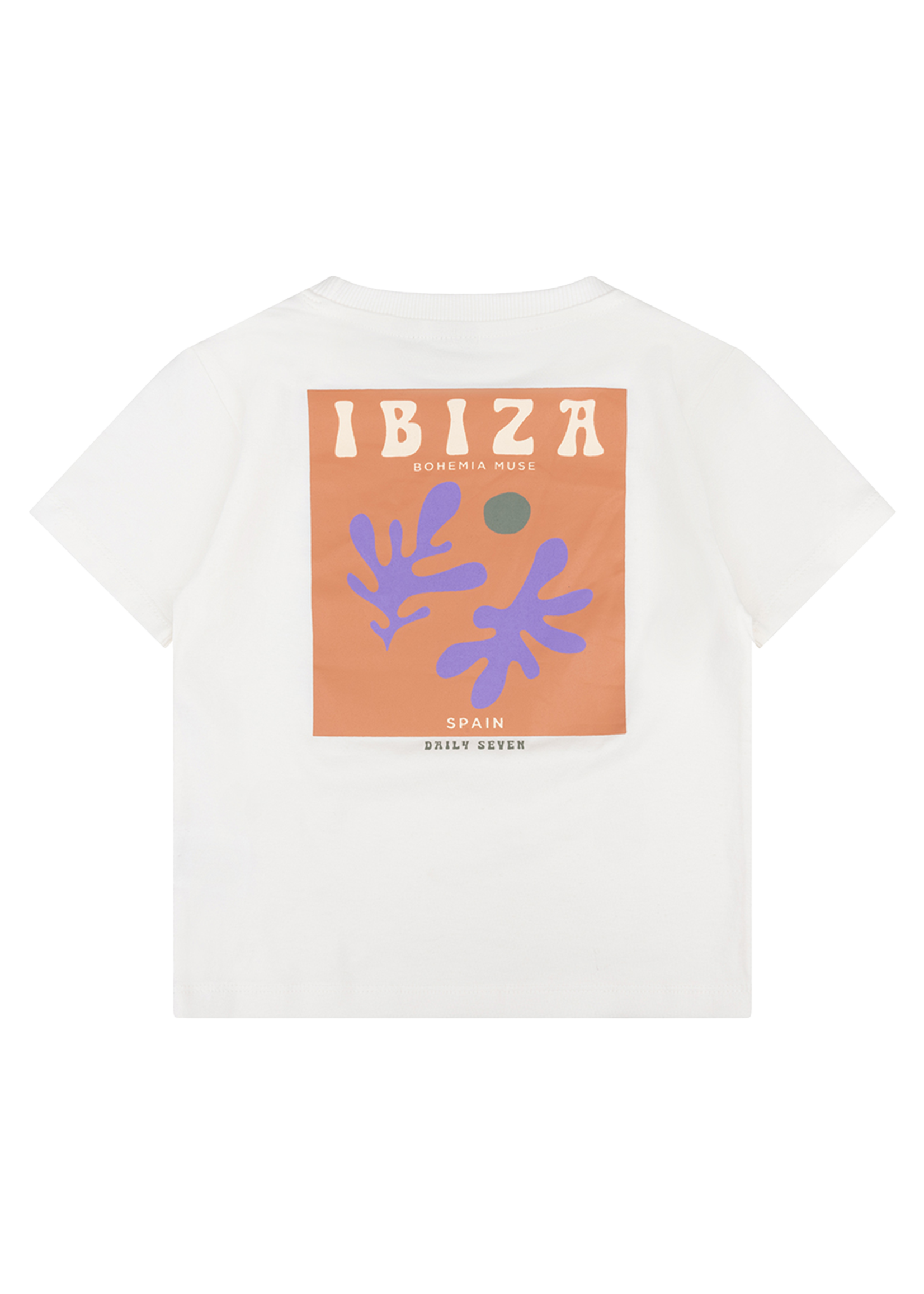 Daily 7 Organic T-shirt Ibiza Off-White