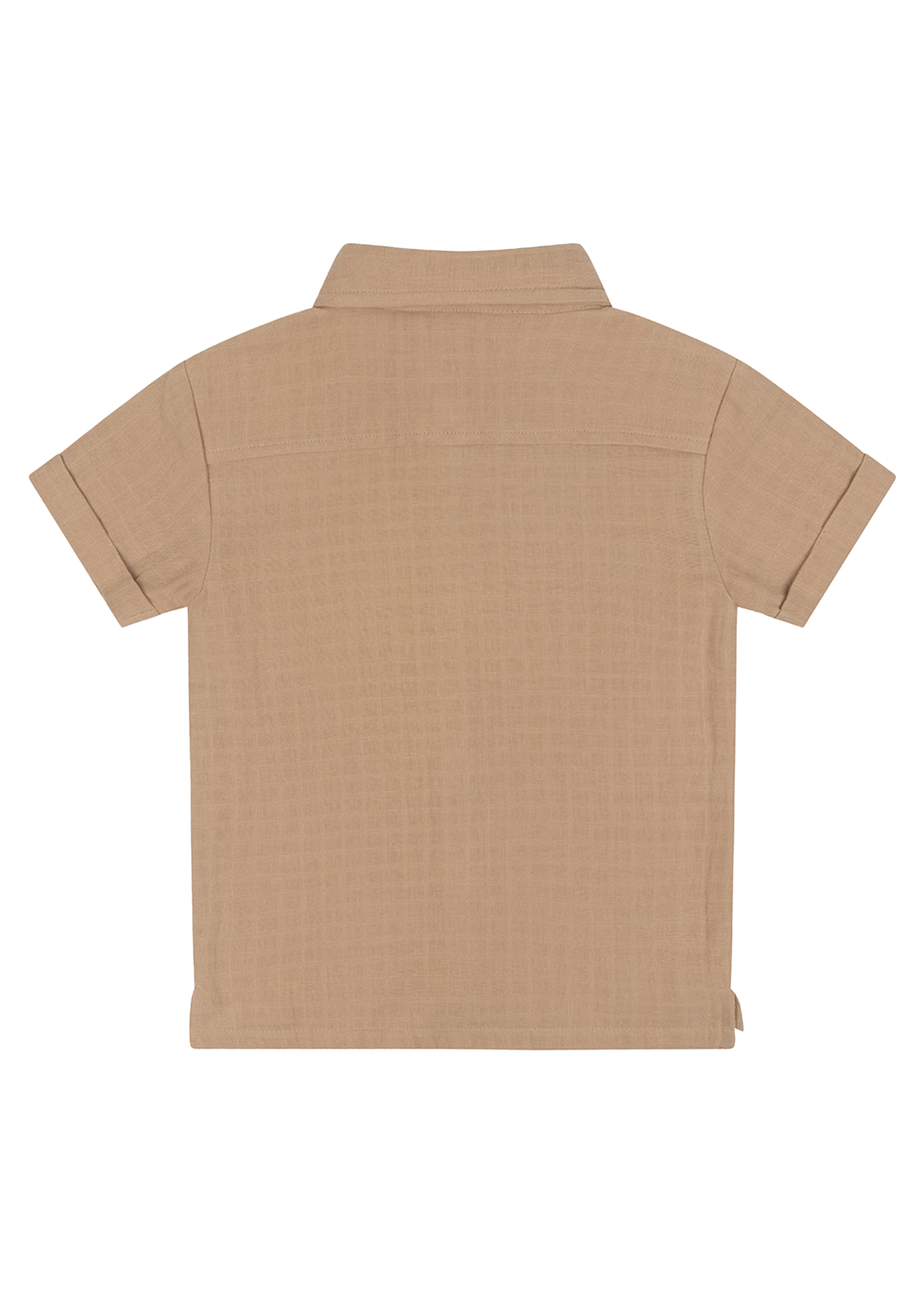 Daily 7 Shirt Shortsleeve Structure Camel Sand