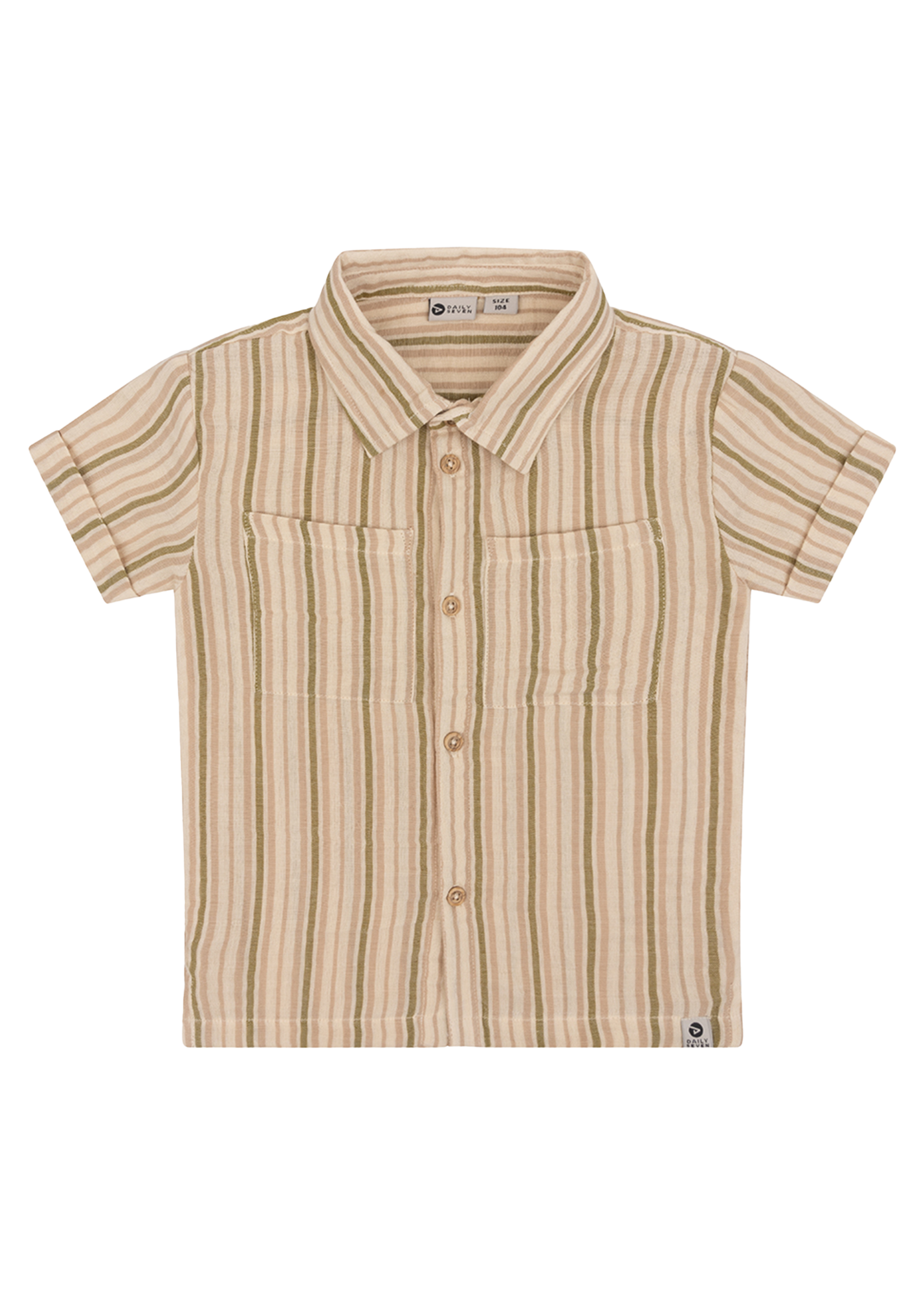 Daily 7 Shirt Shortsleeve Stripe Sandshell