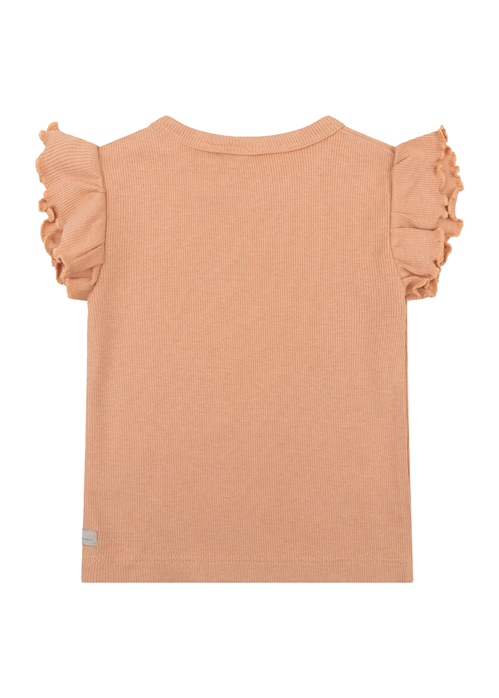 Daily 7 Organic T-shirt Shortsleeve Rib Light Coral