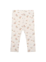 Daily 7 Organic Legging Rib Berry Print Cream