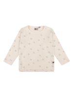 Daily 7 Organic T-shirt Longsleeve Sunset Rib Cream