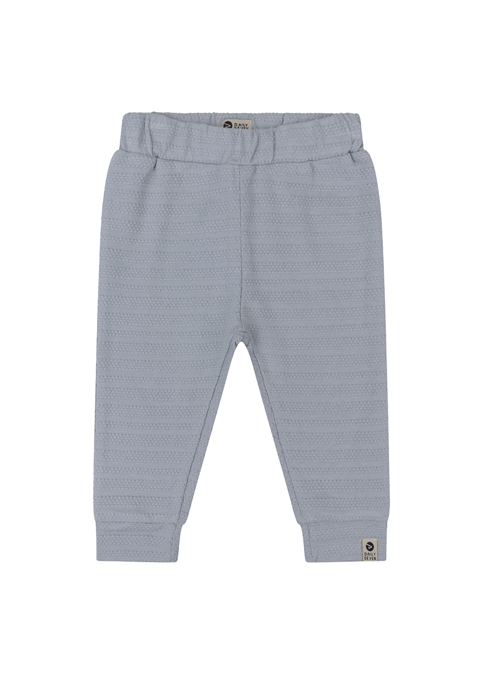 Daily 7 Organic Jogpants Structure Stripe Grey Blue