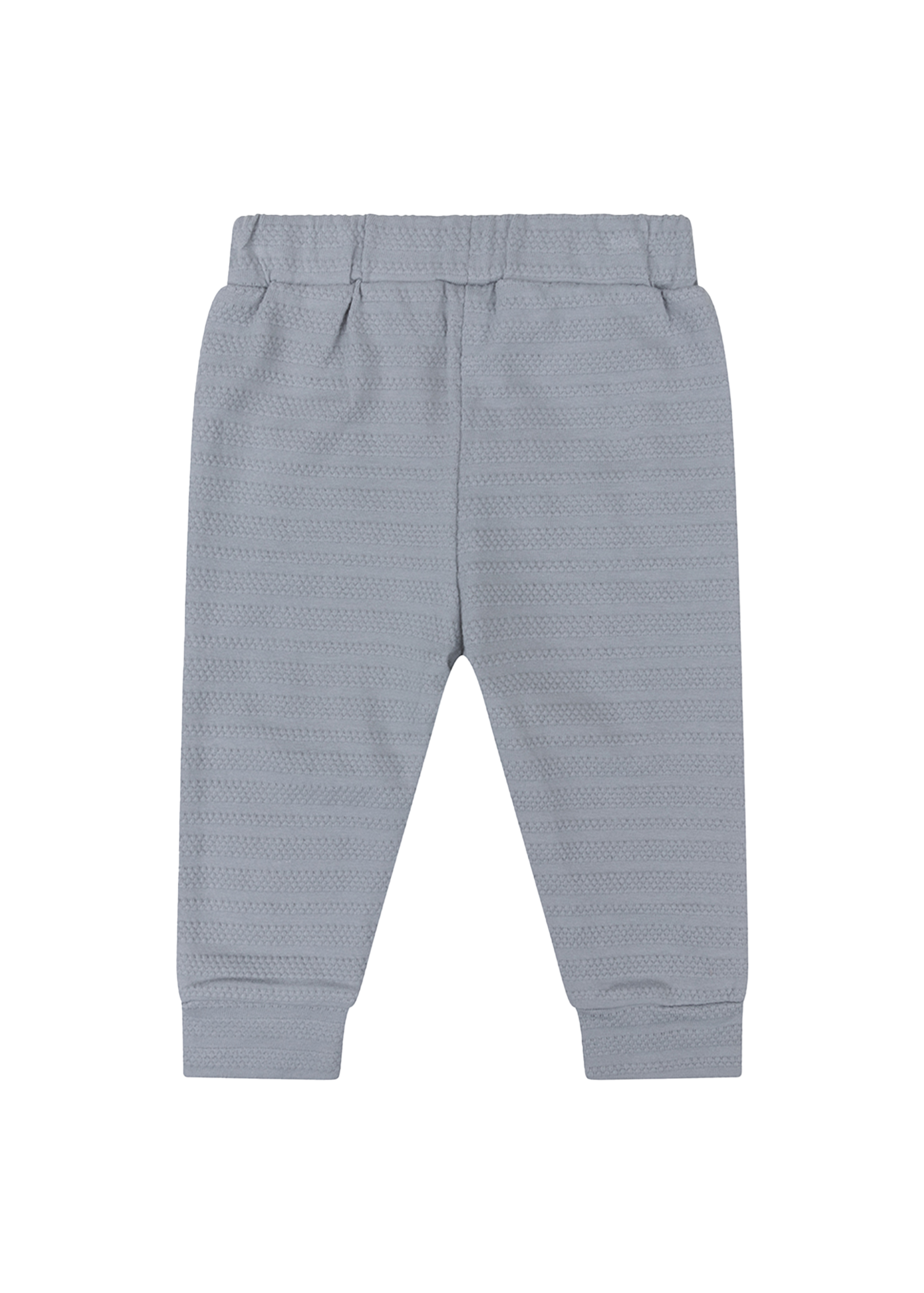 Daily 7 Organic Jogpants Structure Stripe Grey Blue