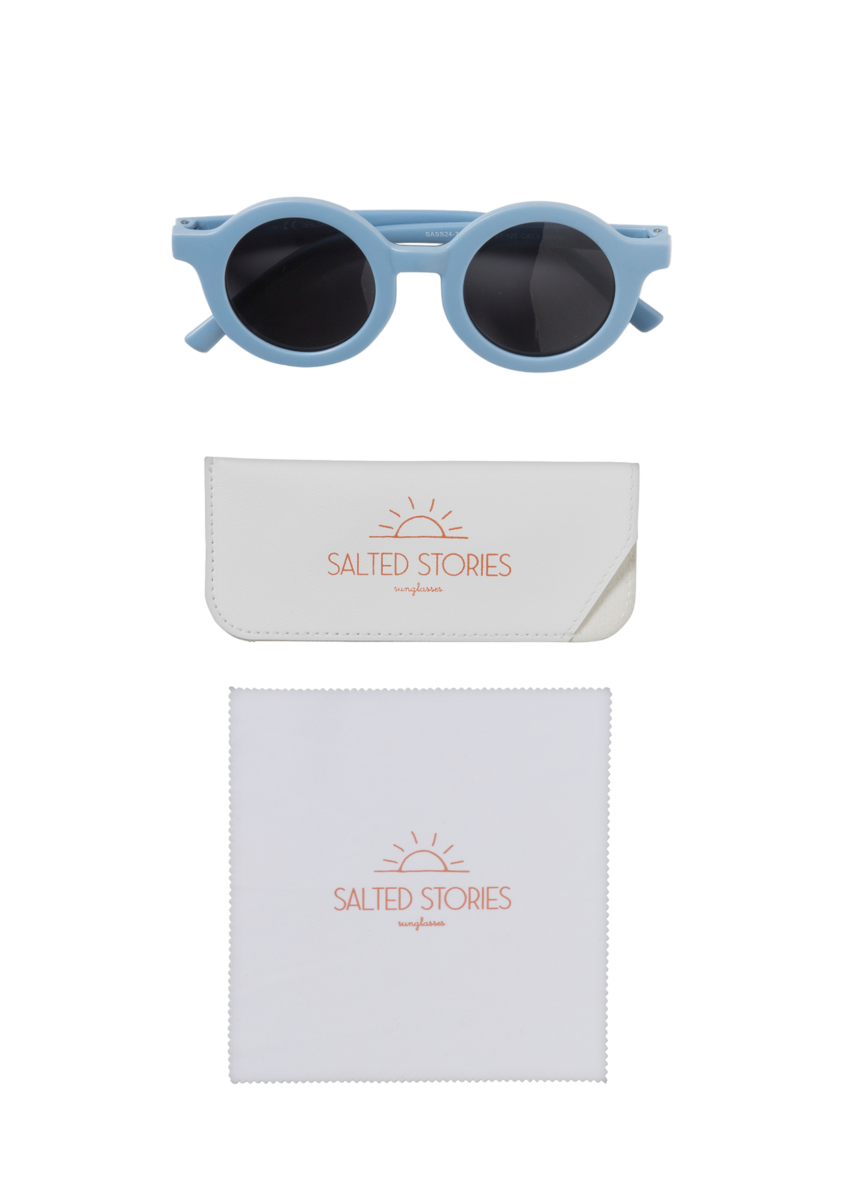 Salted Stories Solid | Saron | Dusk Blue