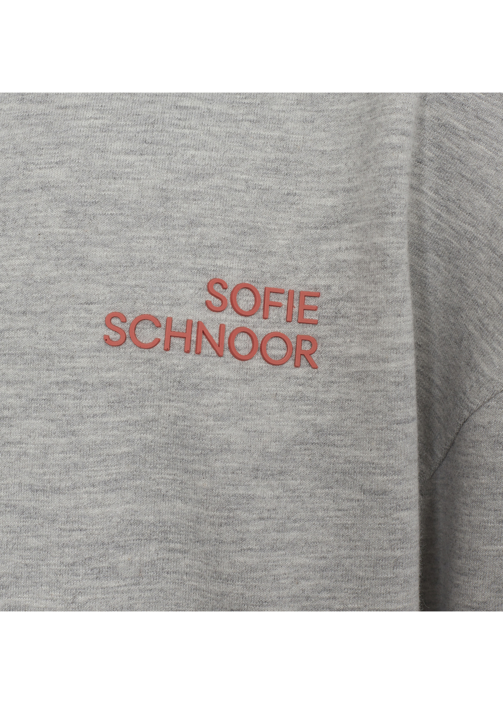 Sofie Schnoor Sweatshirt Hooded Grey Melange