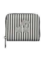 Sofie Schnoor Wallet white black striped