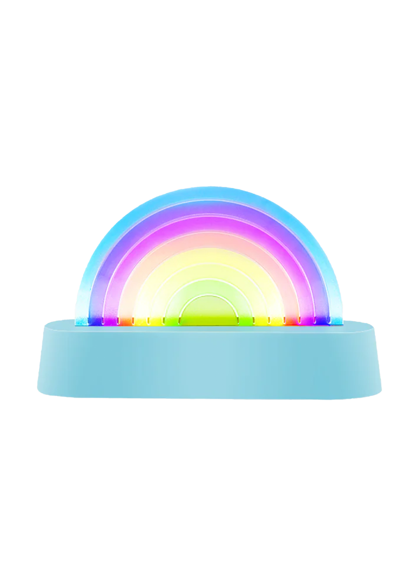 Lalarma Dancing rainbow lamp blue