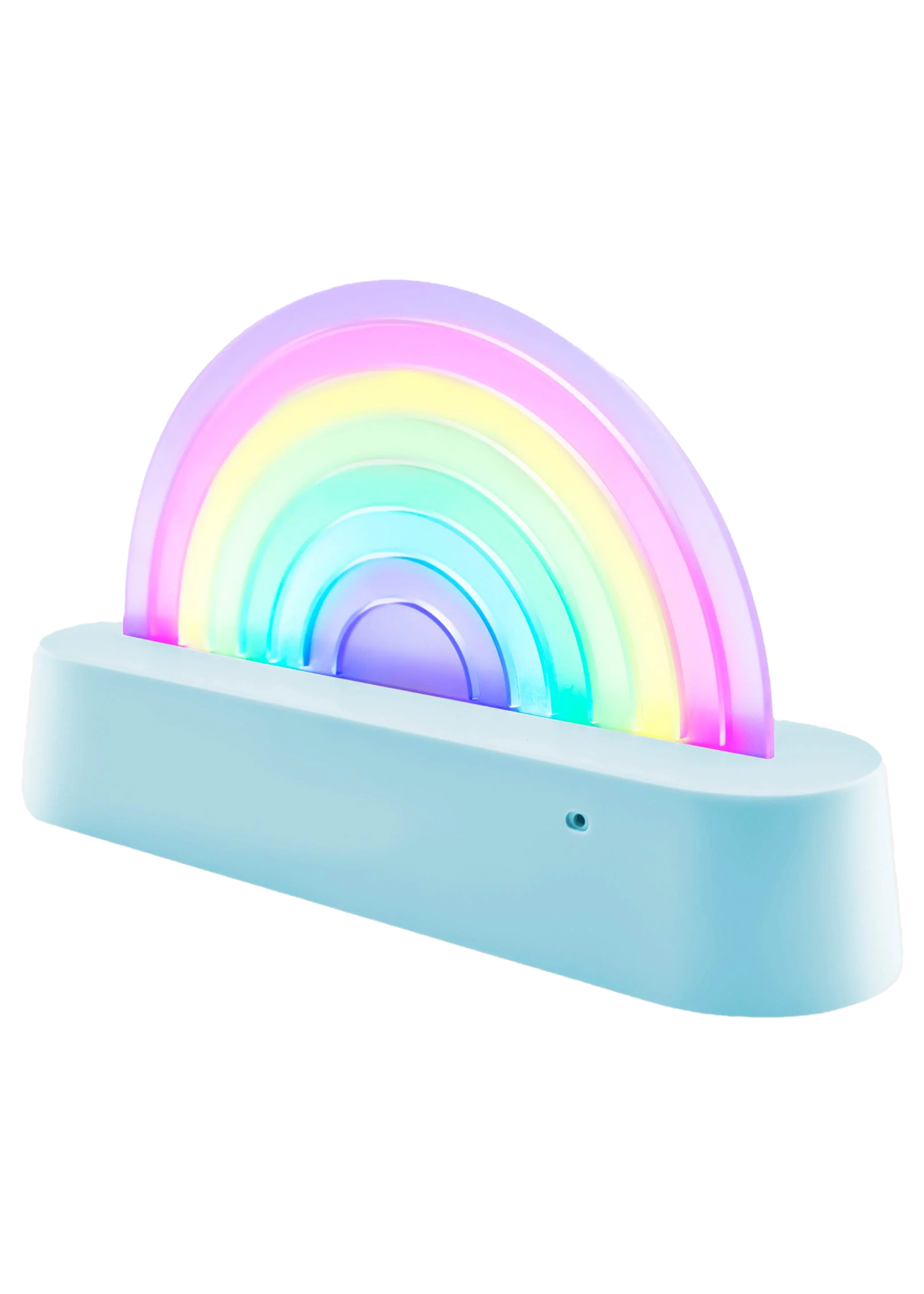 Lalarma Dancing rainbow lamp blue