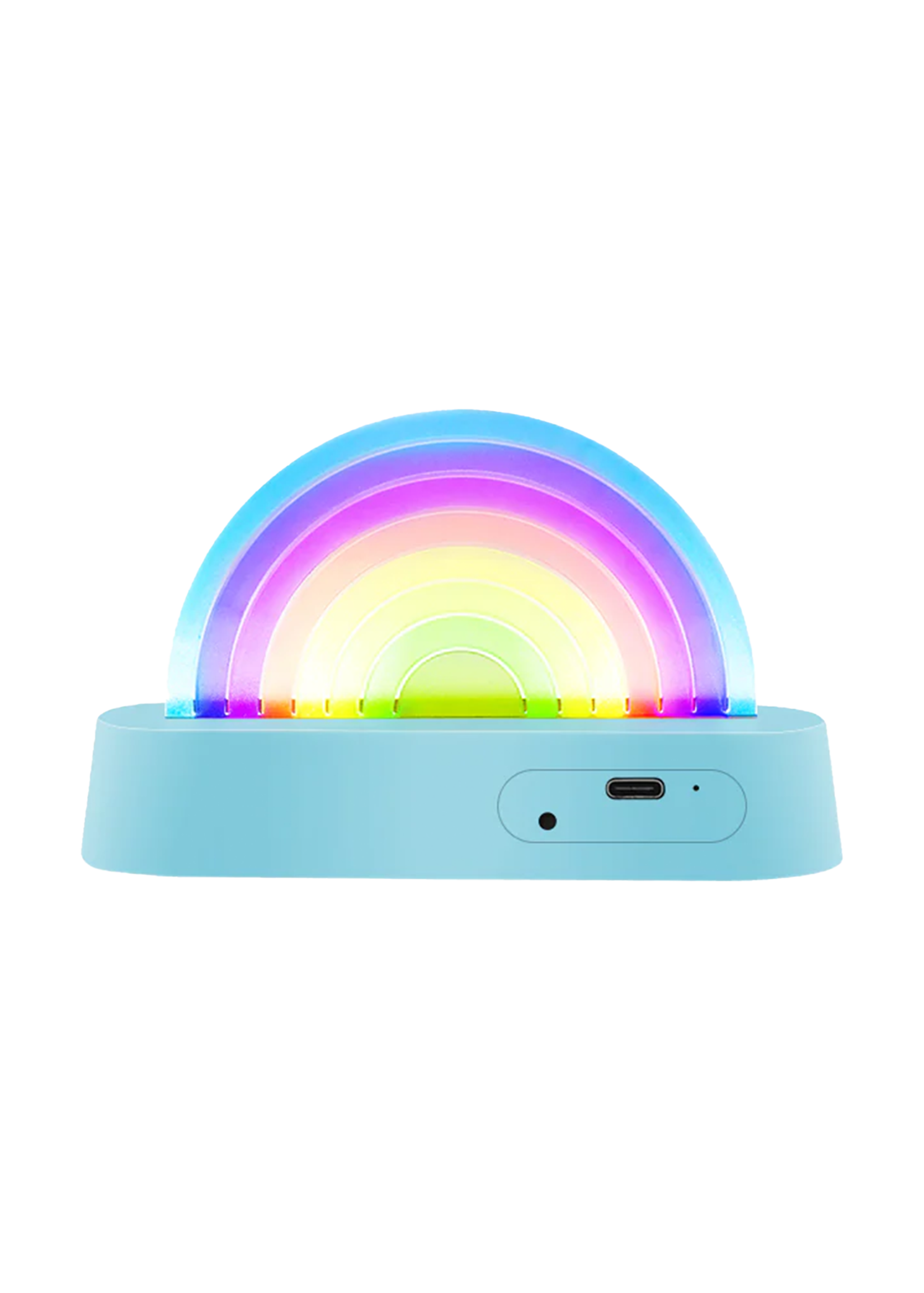 Lalarma Dancing rainbow lamp blue