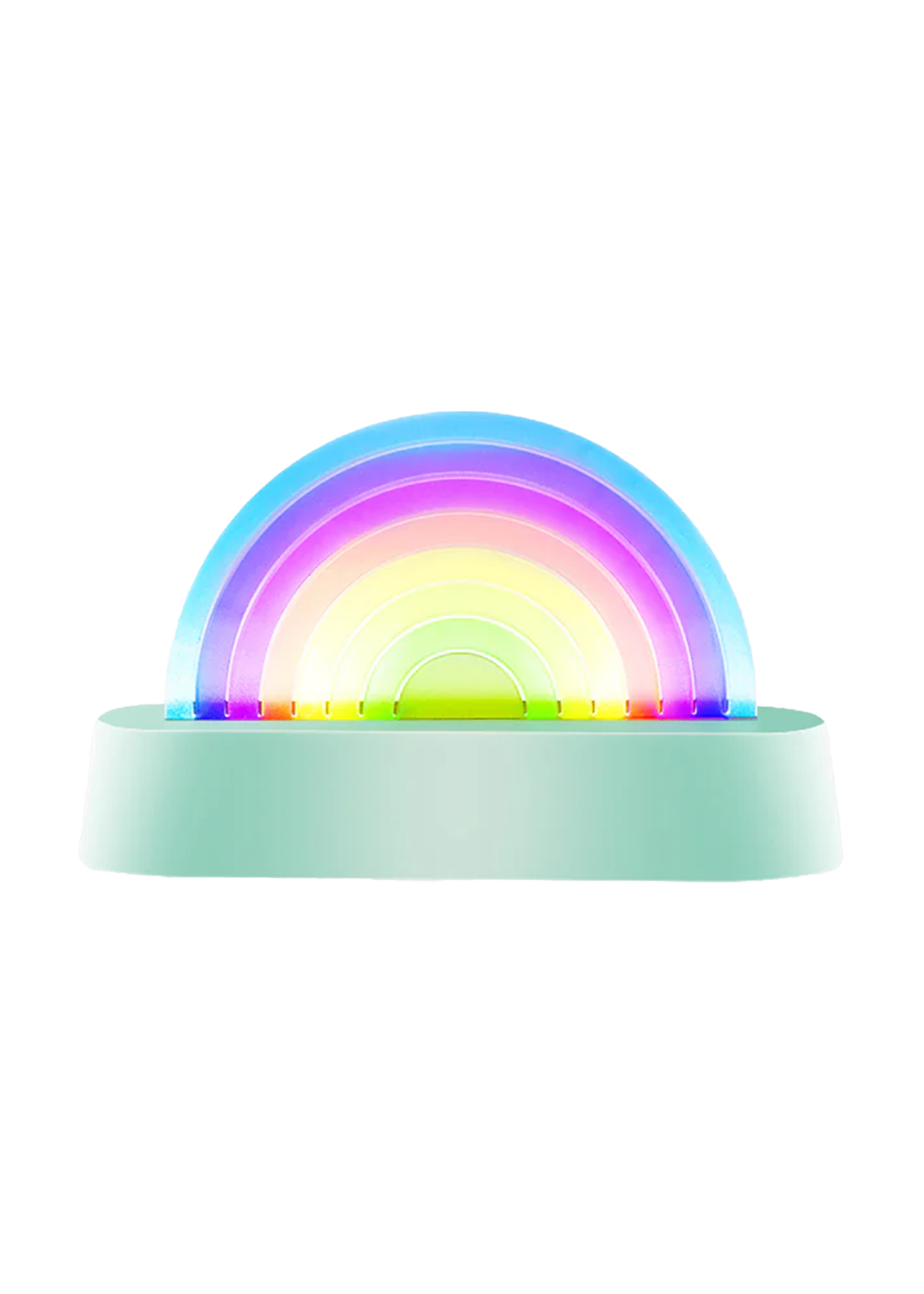 Lalarma Dancing rainbow lamp mint