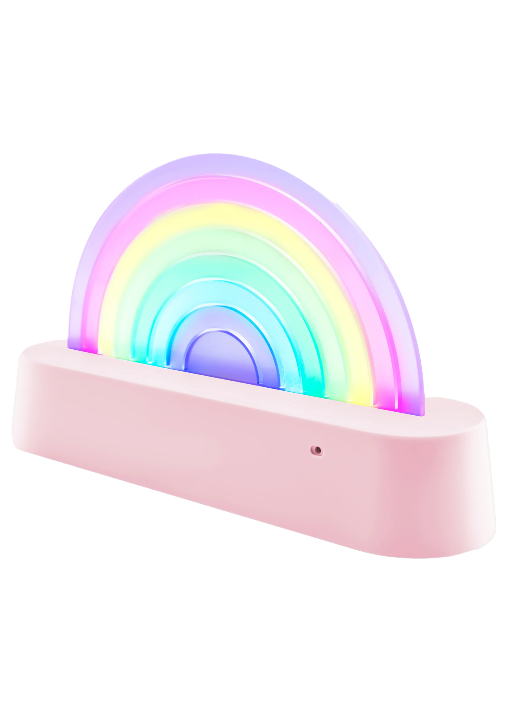 Lalarma Dancing rainbow lamp pink