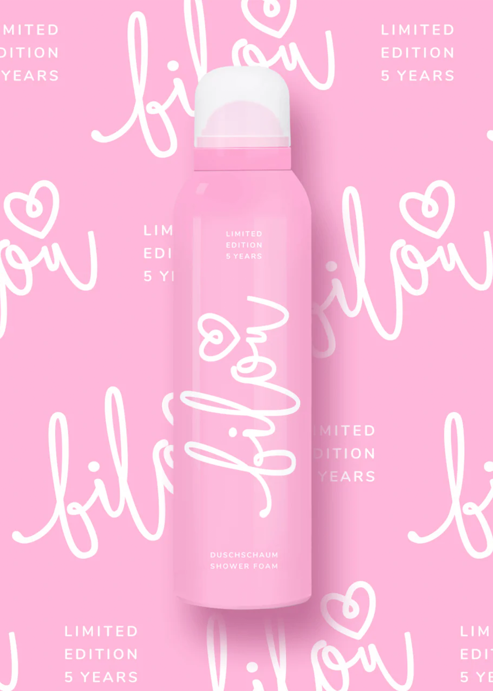 Bilou Bilou Showerfoam Pink Limited Edition