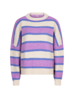 Daily 7 Knitted Sweat Fancy Stripe | Sandshell | One Size