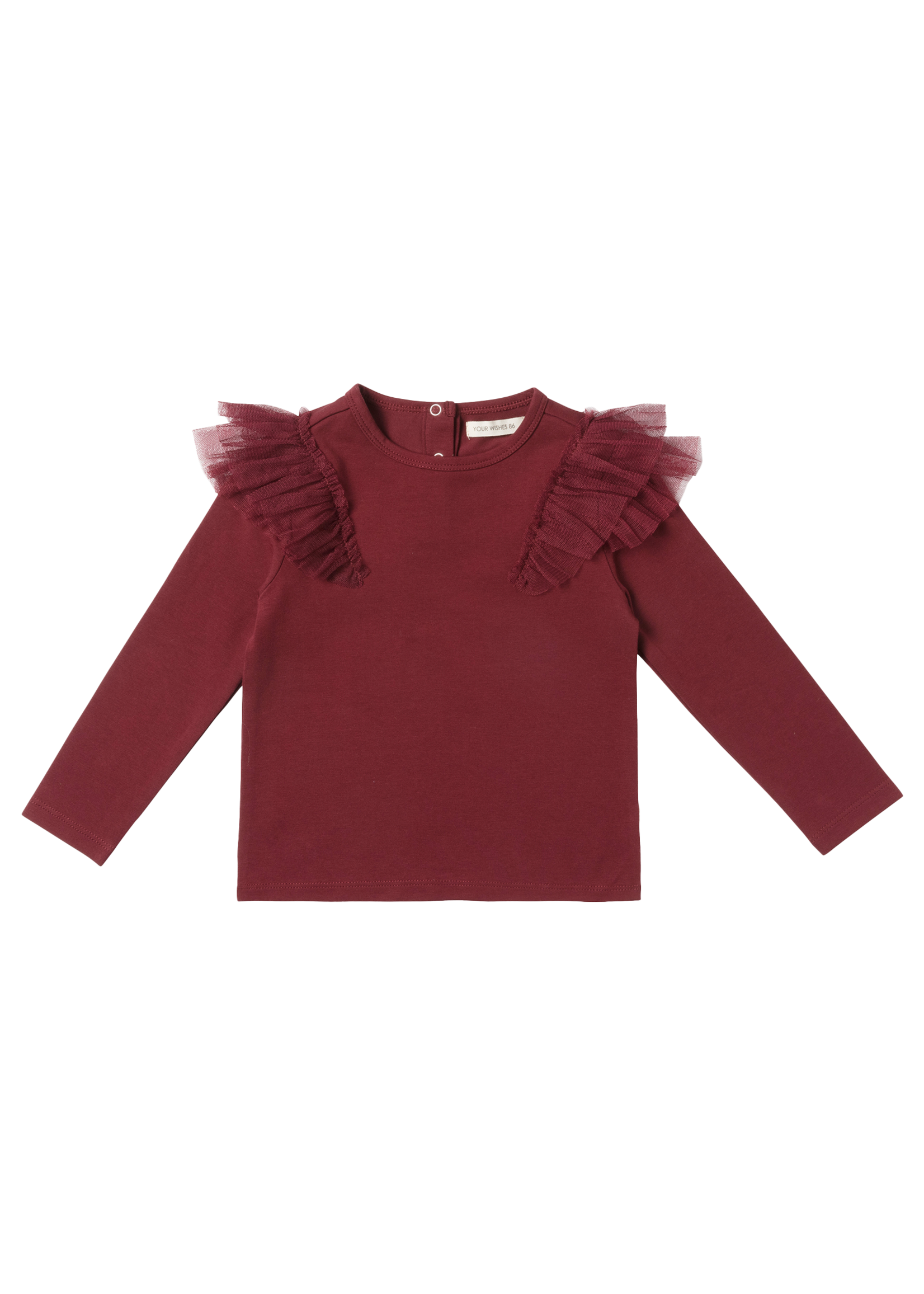 Your Wishes Tule | Longsleeve | Maroon