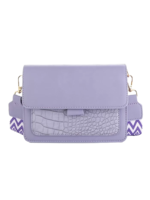 Strap Bag Lilac Croc