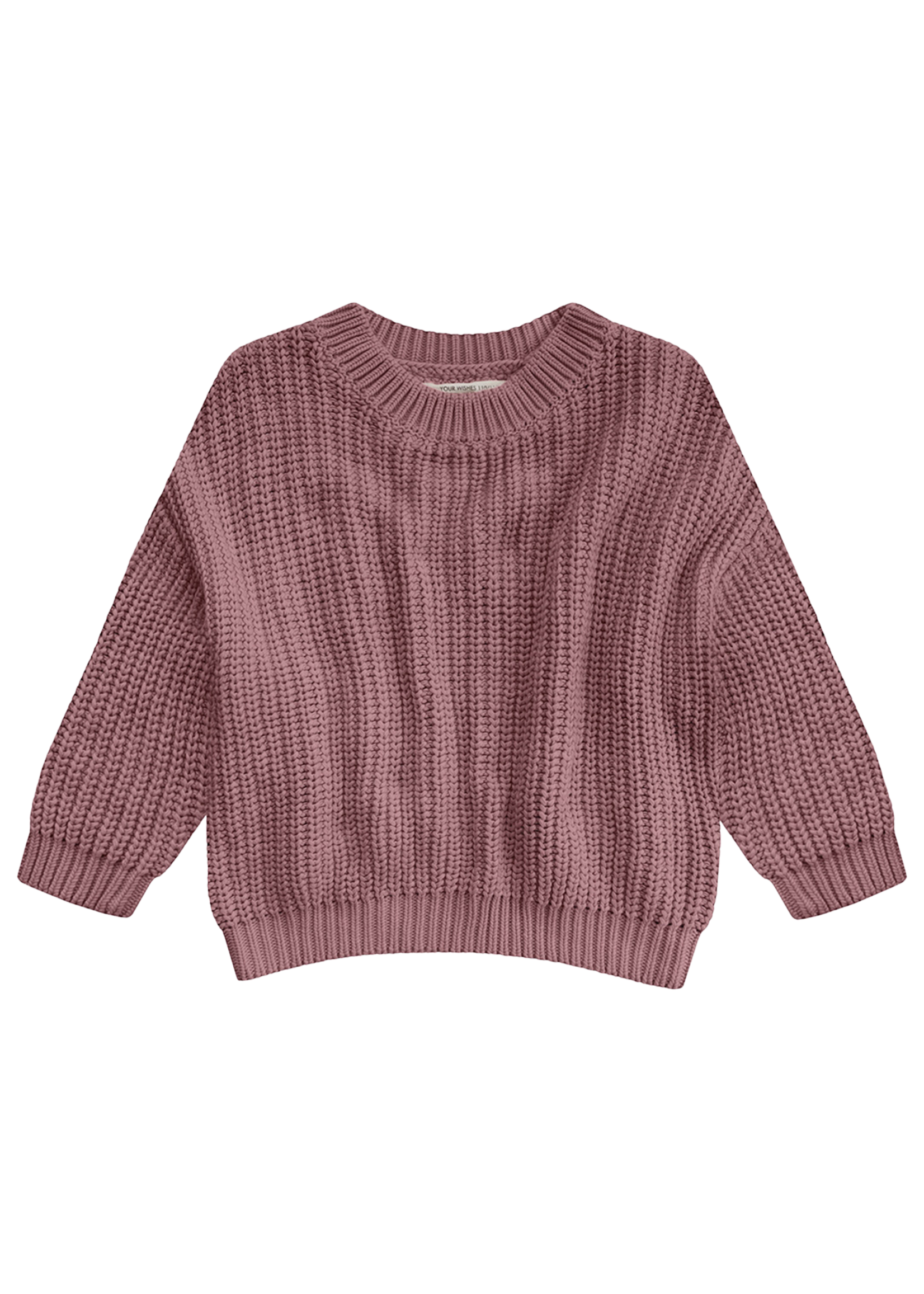 Your Wishes Knit | Oversized Sweater | Fuchsia