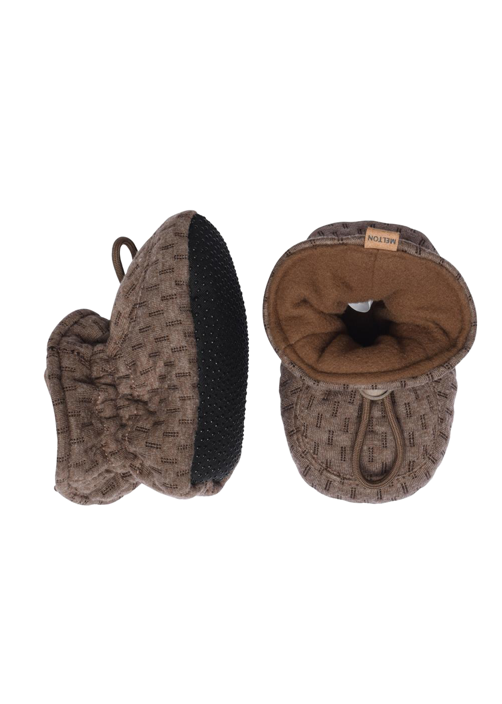 MP Denmark Structure textile slippers | Denver Melange