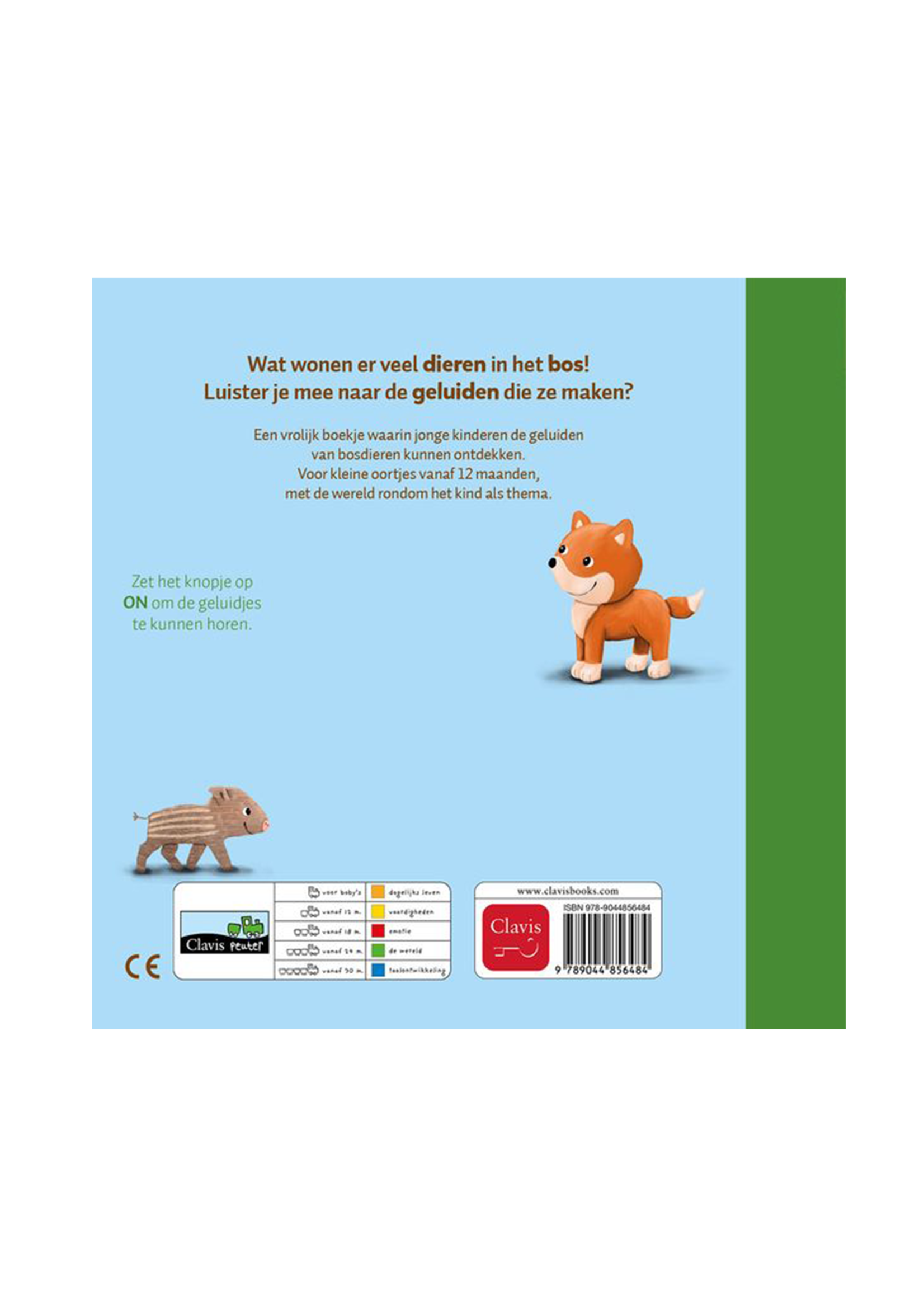 Clavis Geluidenboekjes | Wielockx | Bosdieren