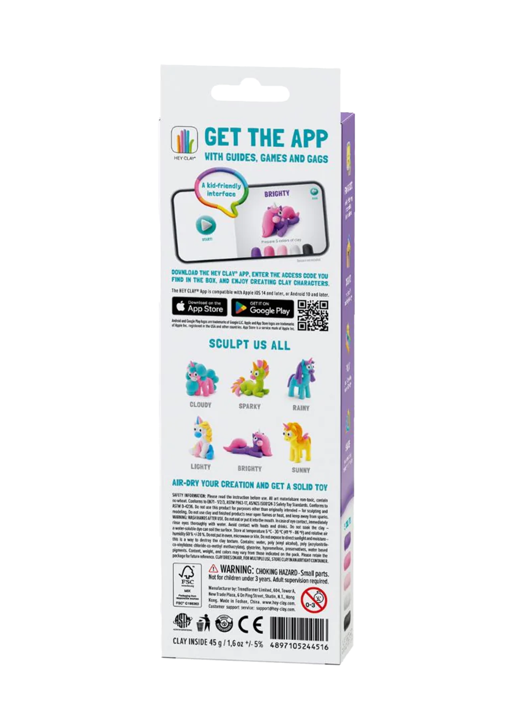 Hey Clay Unicorn | Brighty