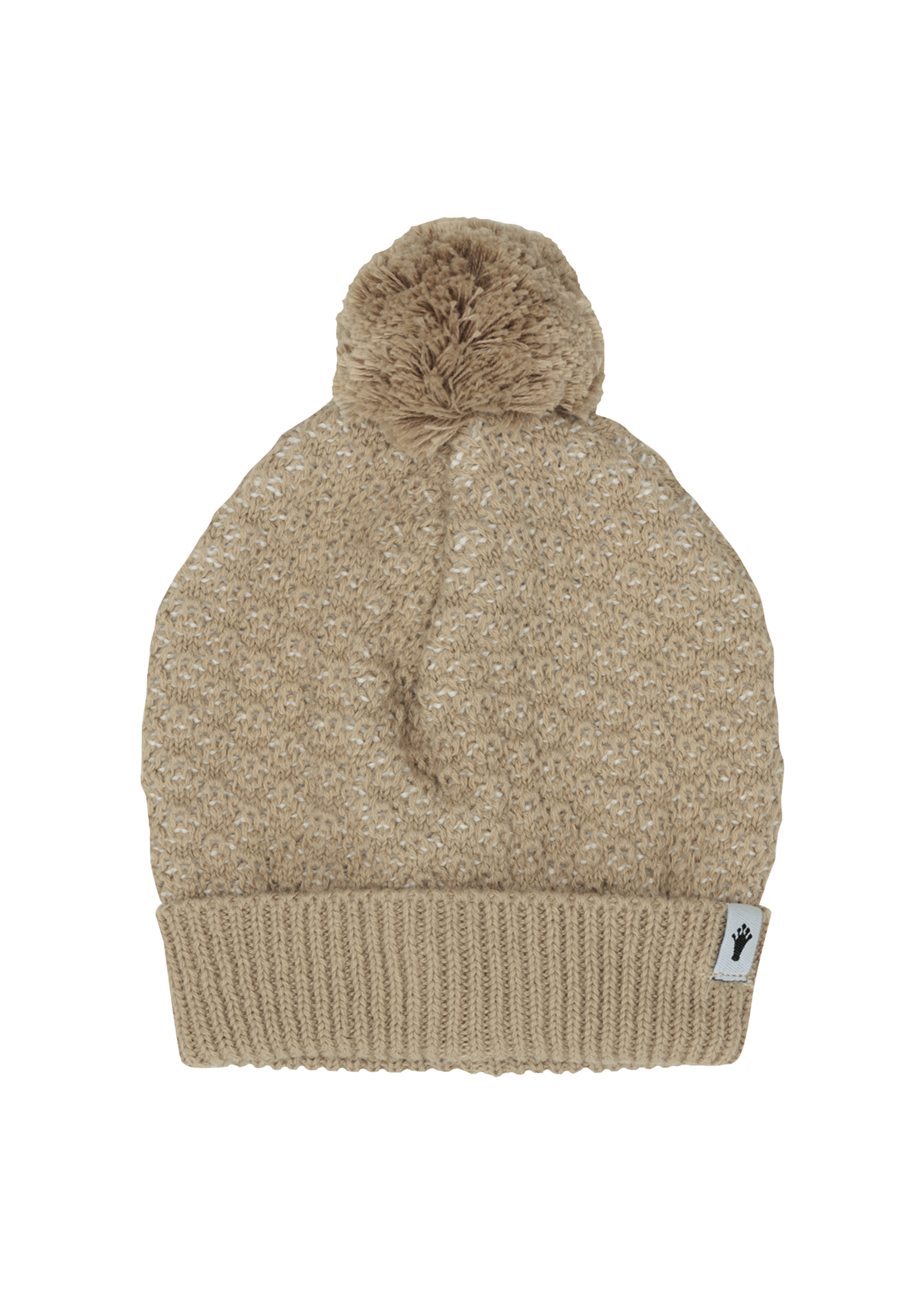 Klein Baby Hat with Pompom Filipe Beige