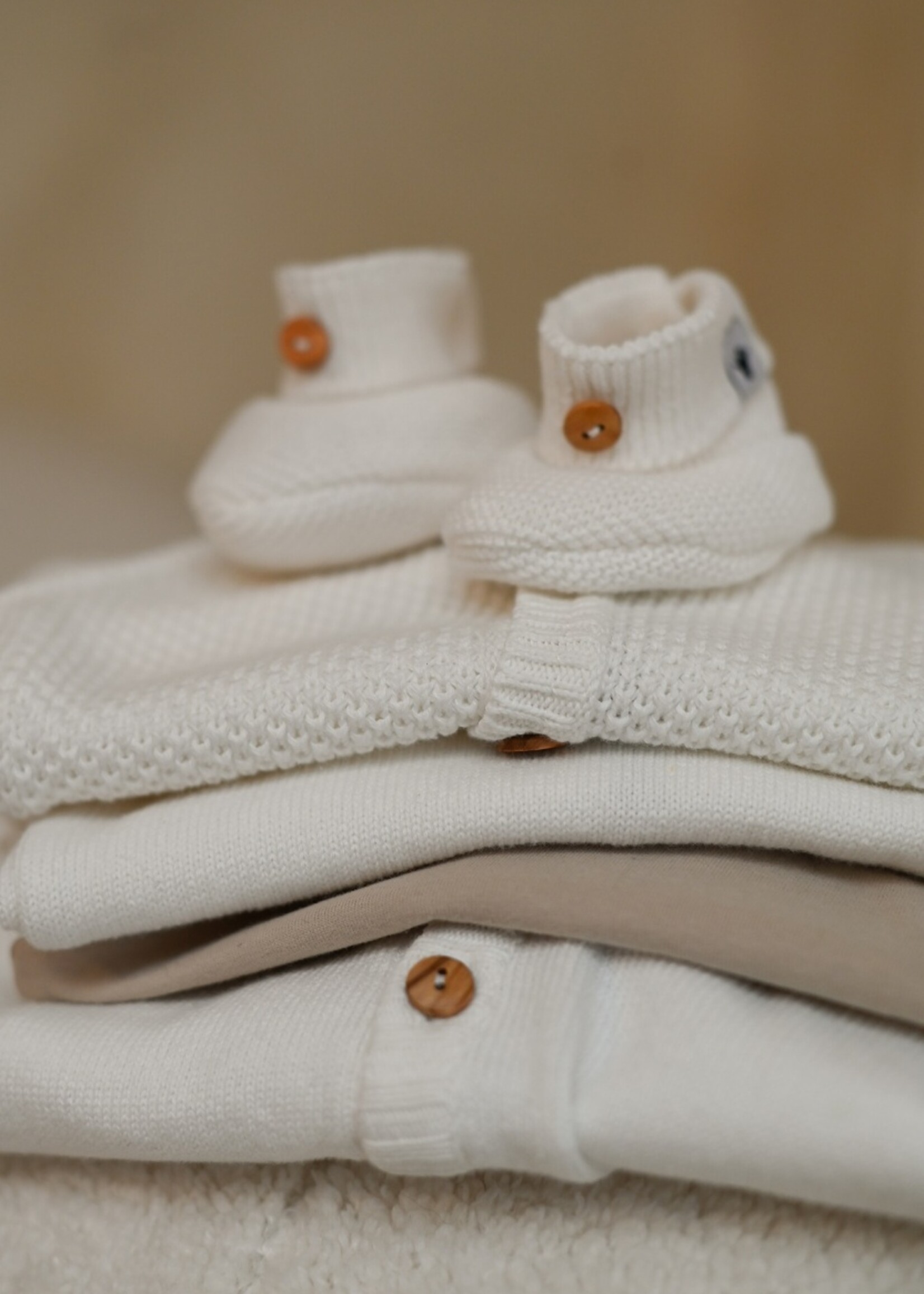 Klein Baby Booties Natural White