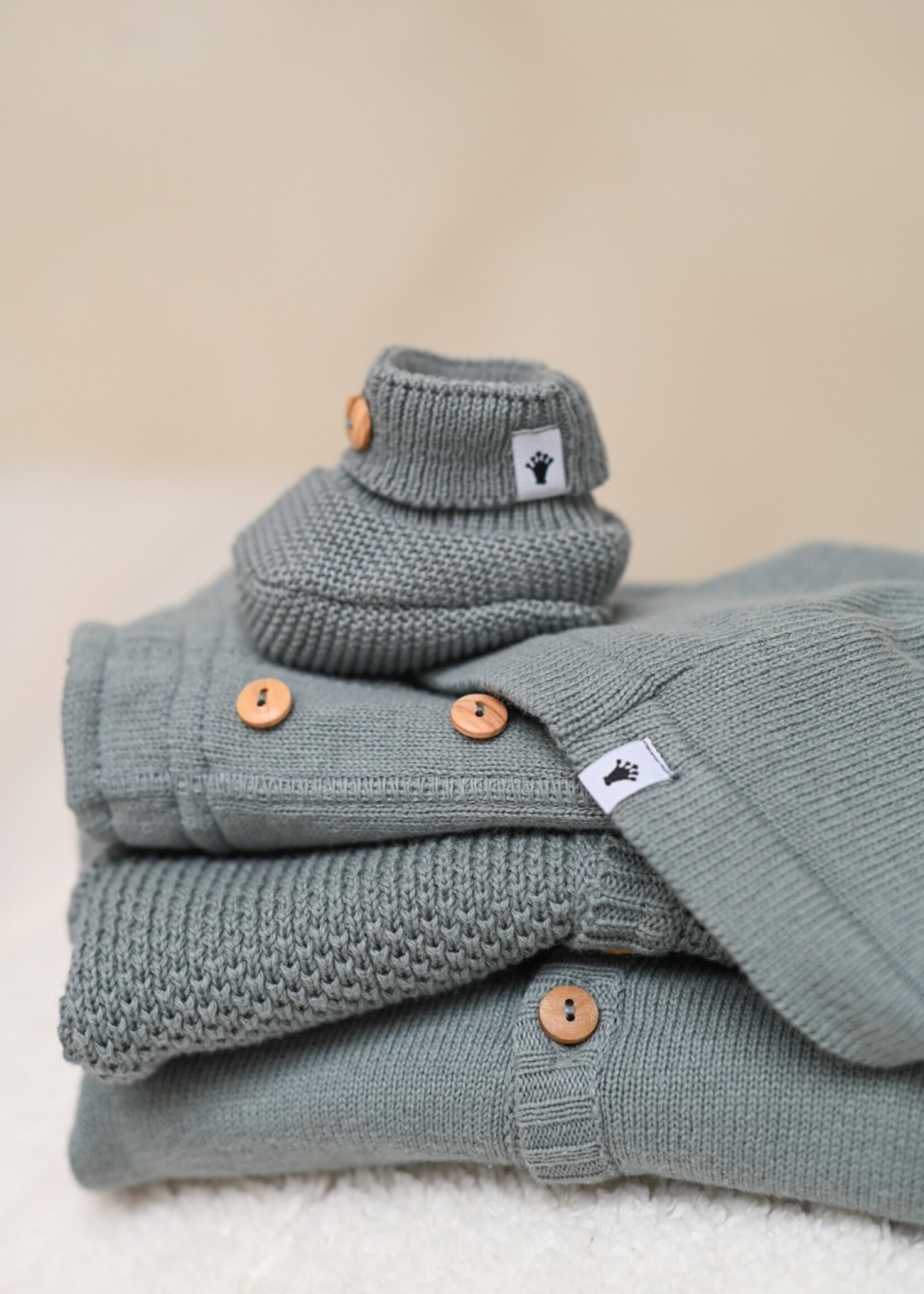 Klein Baby Shirt Stone Green
