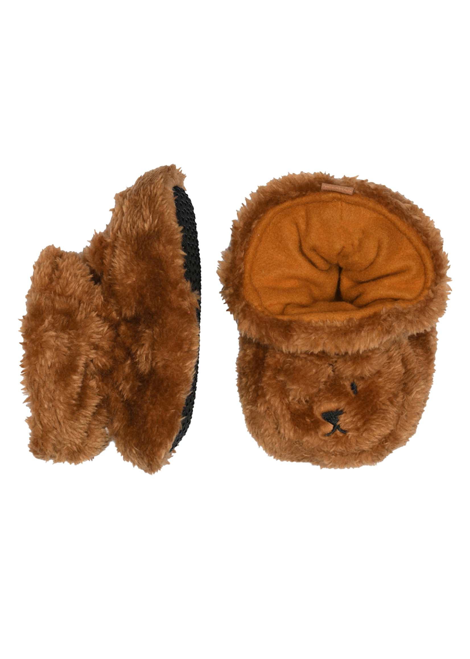 MP Denmark Bear fluffy slippers | Apple Cinnamon