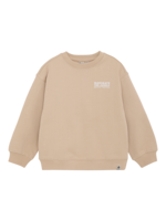 Daily 7 Sweater Oversized Print | Latte Sand