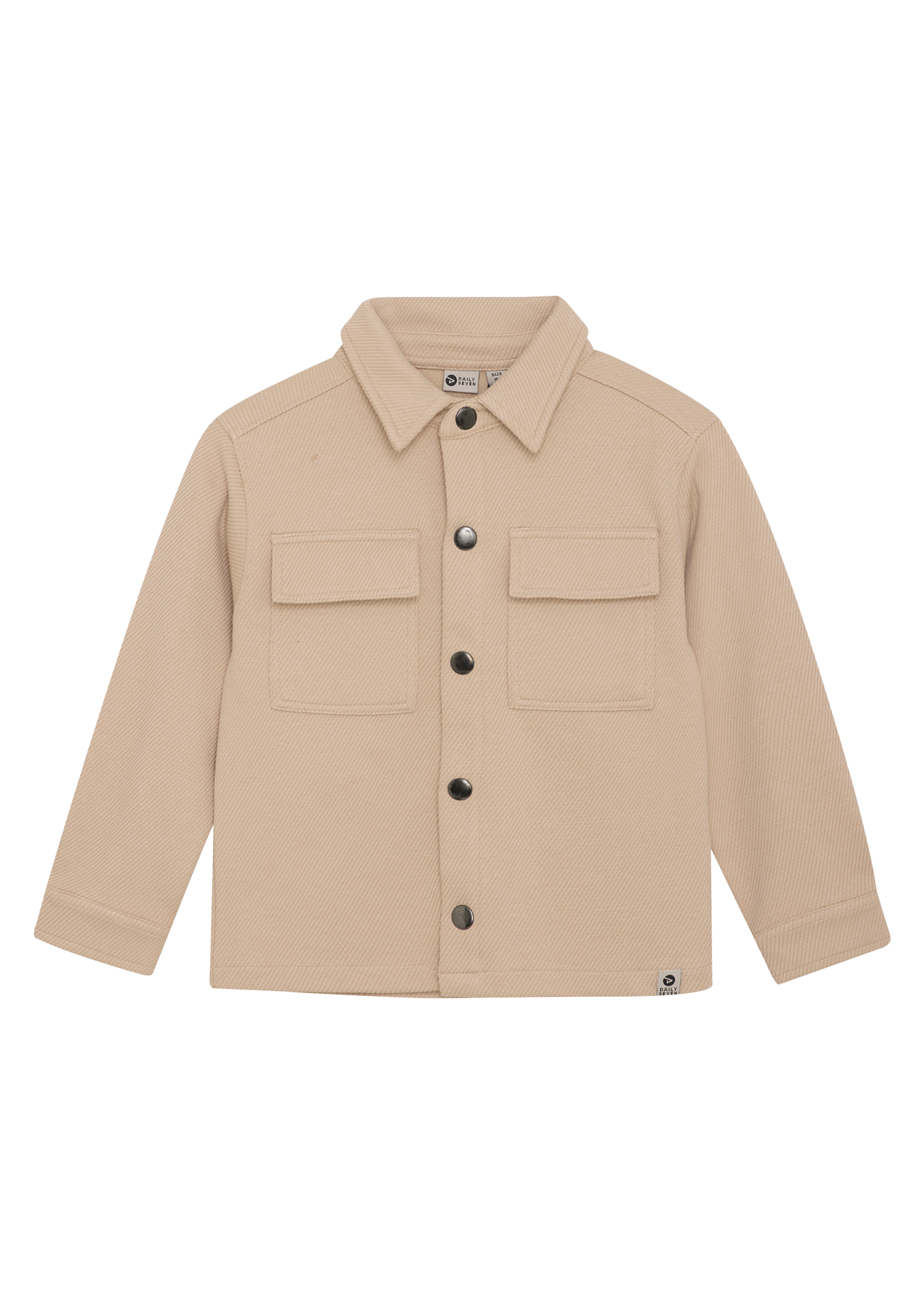 Daily 7 Shirt Jacket Structure | Latte Sand
