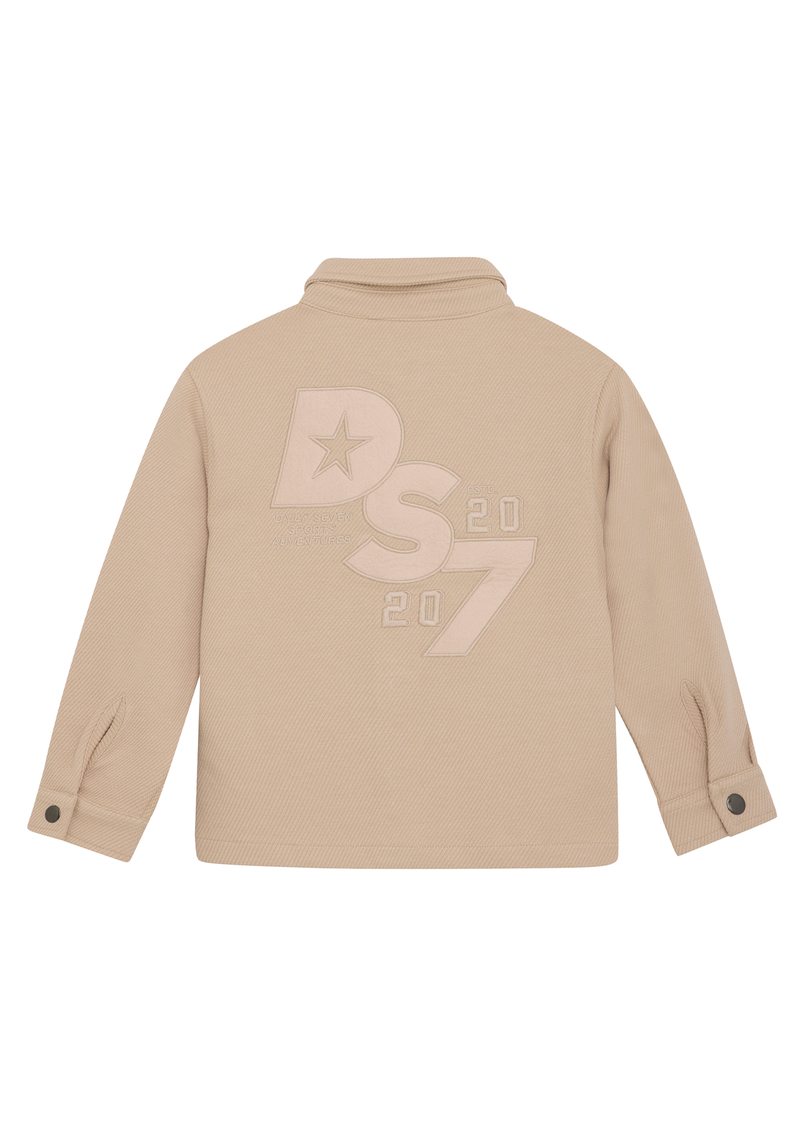 Daily 7 Shirt Jacket Structure | Latte Sand