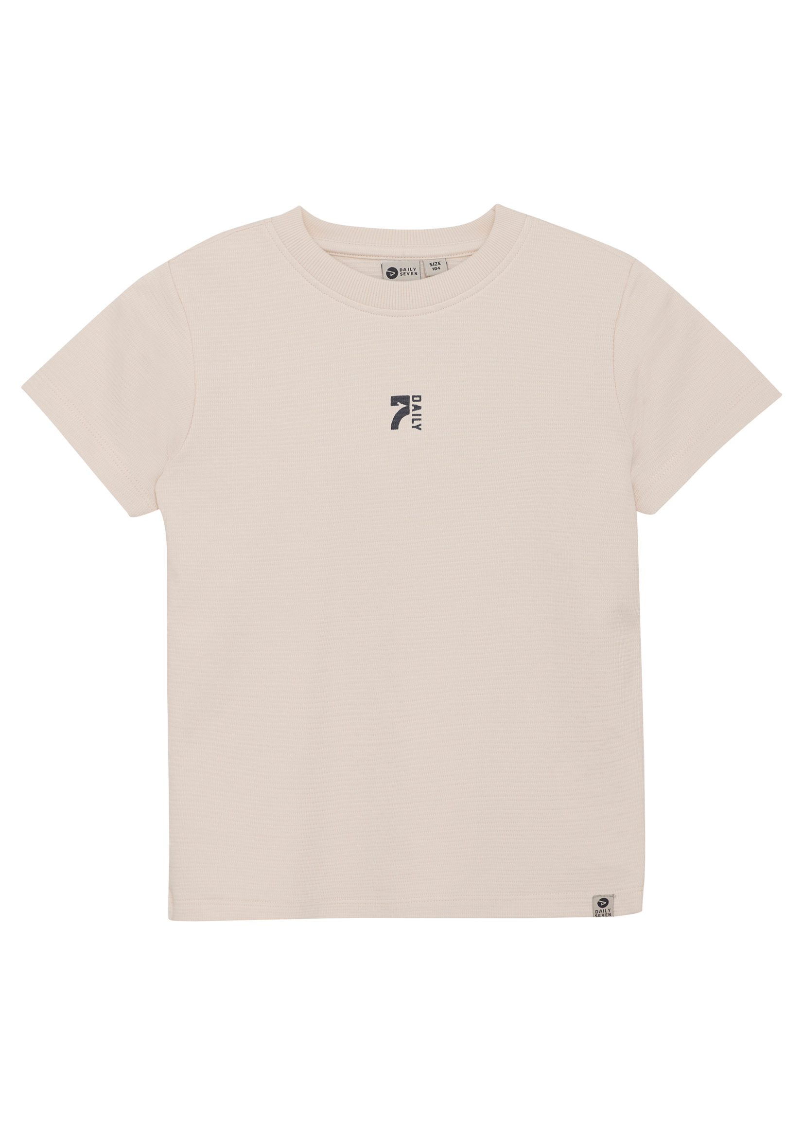 Daily 7 T-shirt Structure Backprint | Sandshell