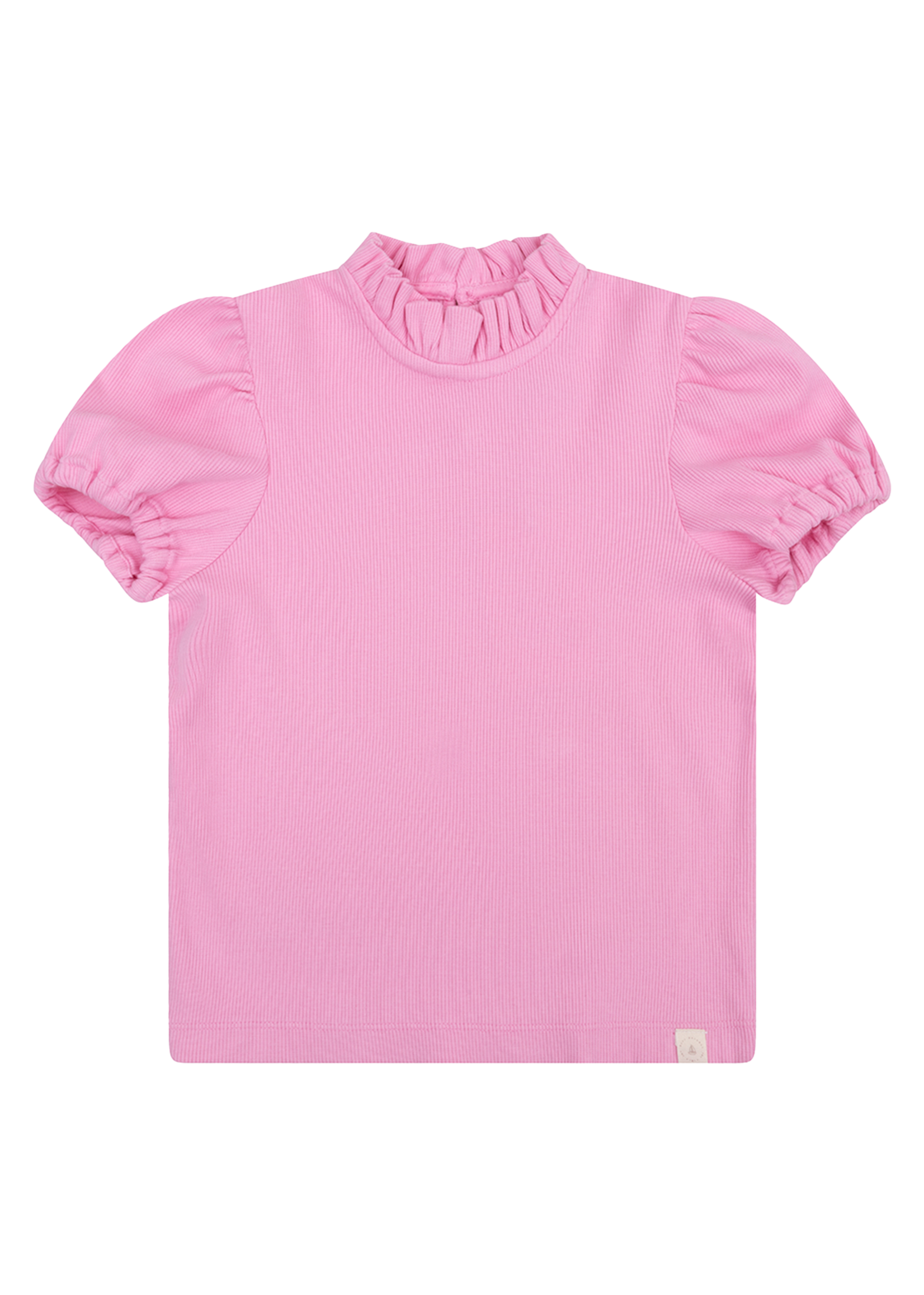 Navy Natural Holly top pink rib