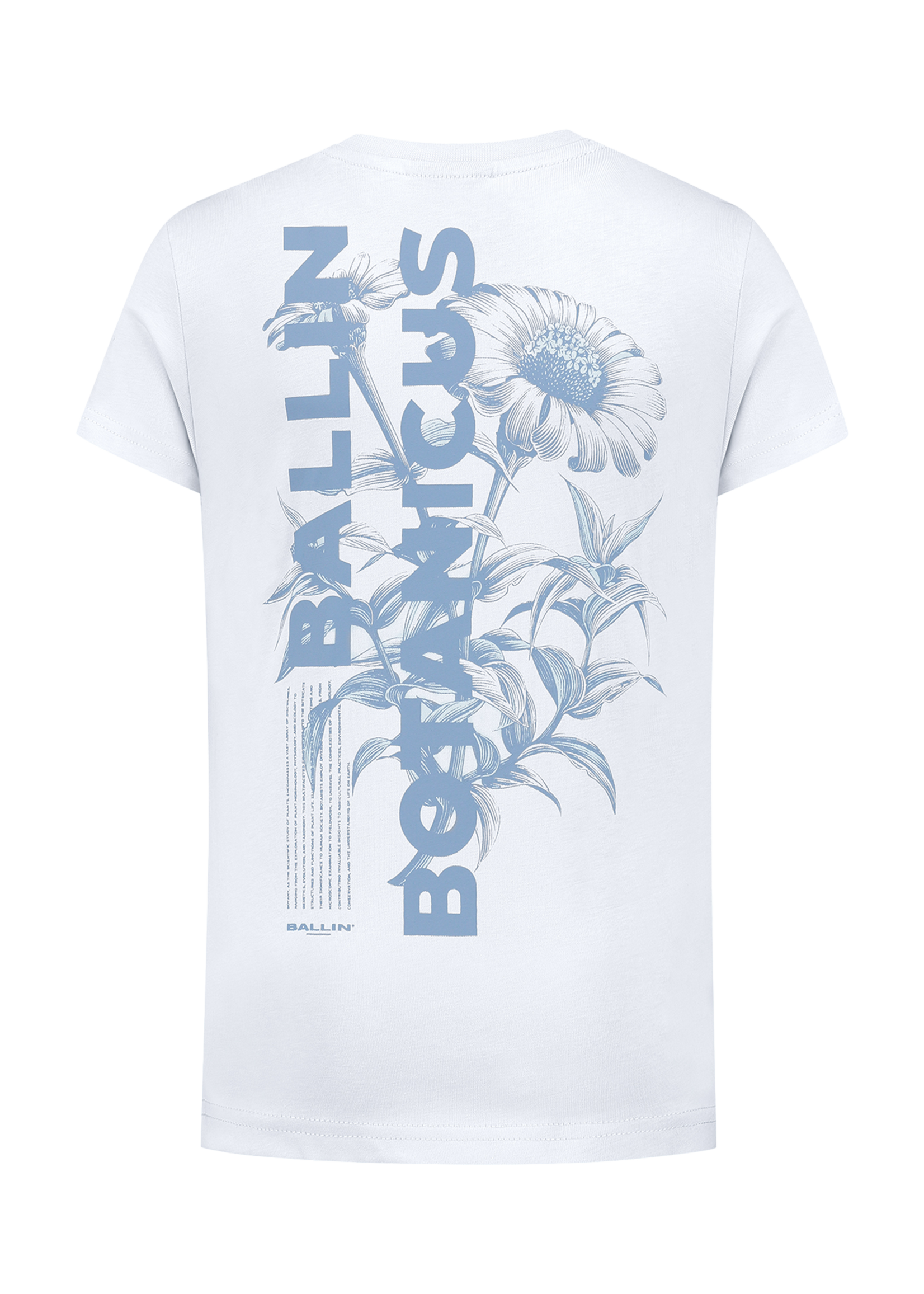 Ballin Regular fit Crewneck SS T-shirts | Light Blue