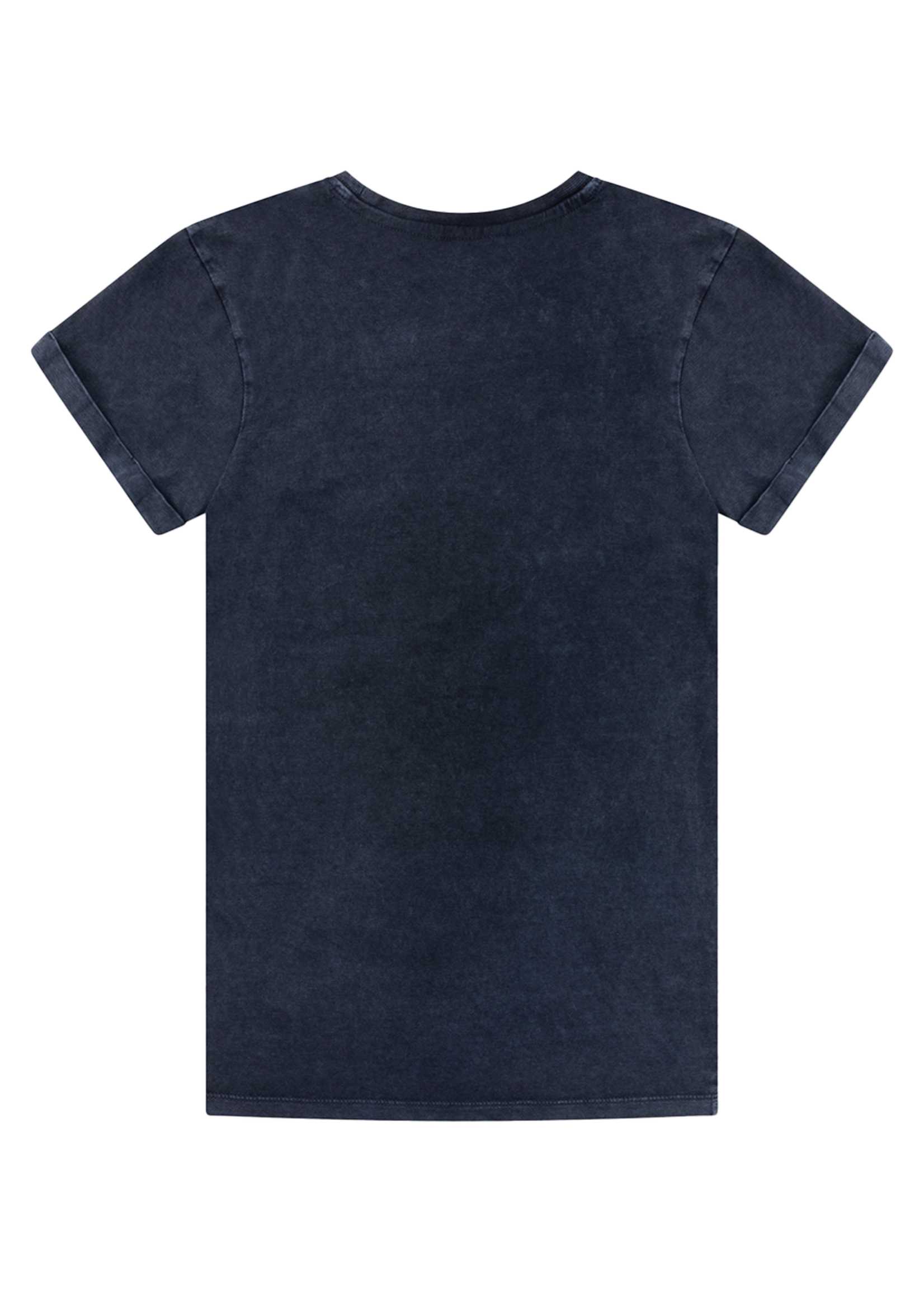 Alix Mini kids knitted bull t-shirt dress | Black