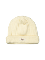 Baje Studio Viva jersey pointelle hat | creme oat