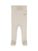 Baje Studio Catarina jersey pointelle legging | creme oat