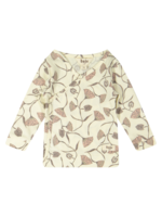 Baje Studio Mocho longsleeve wrap | Creme Oat AOP