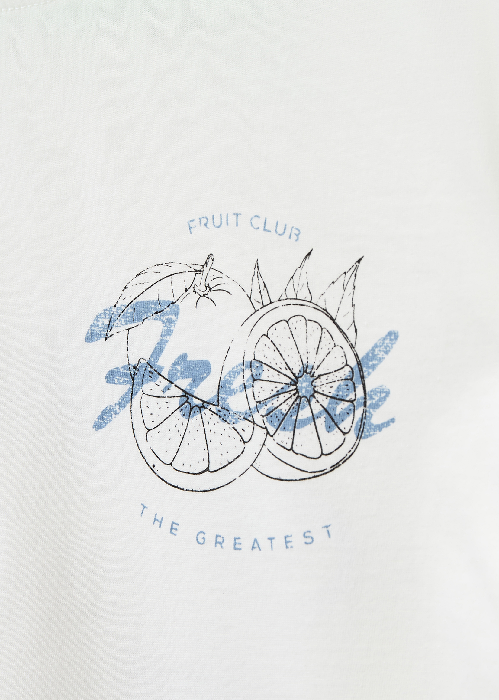 Sofie Schnoor Zenasy T-Shirt | Snow White / Light Blue
