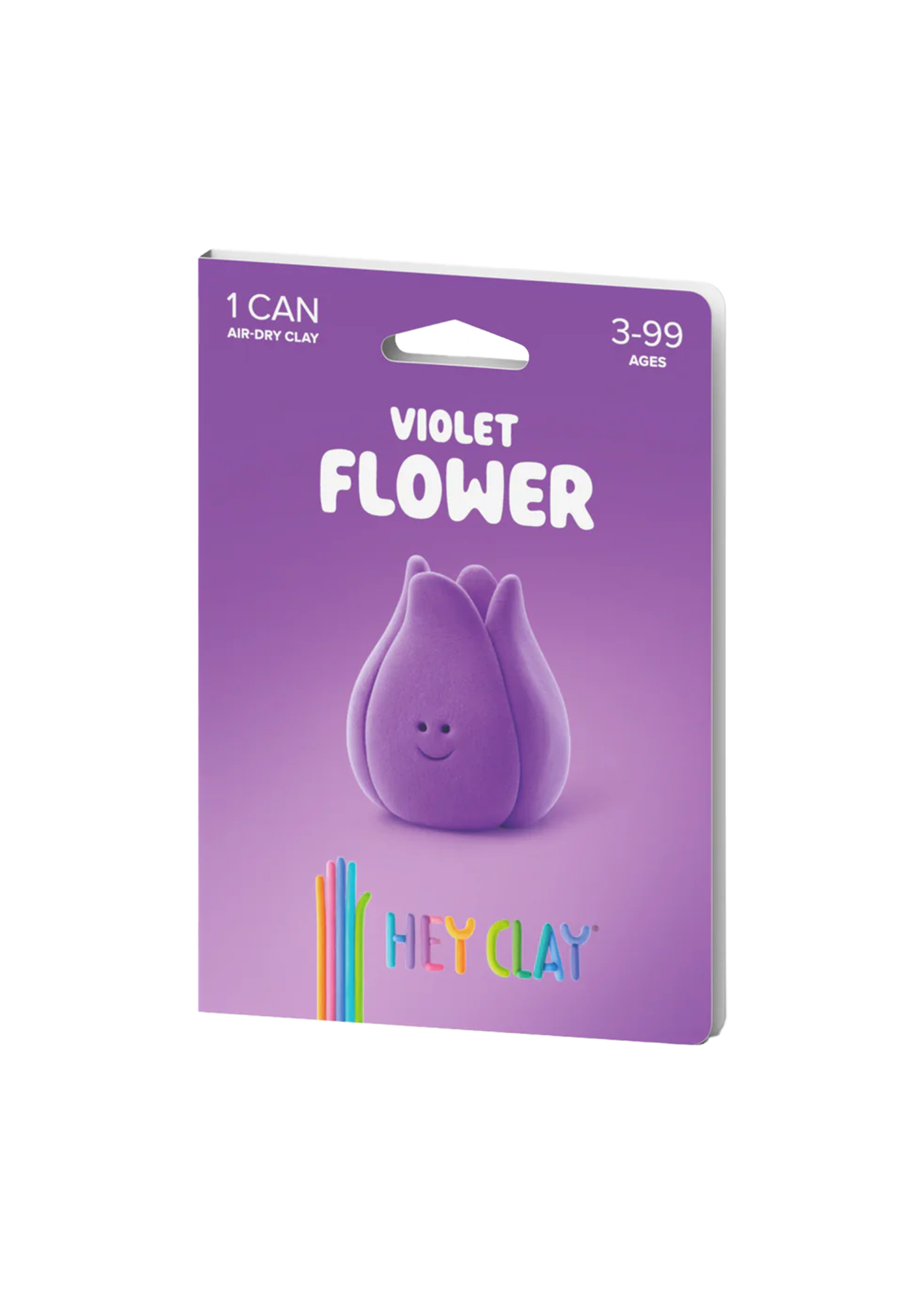 Hey Clay Violet flower | 1 can