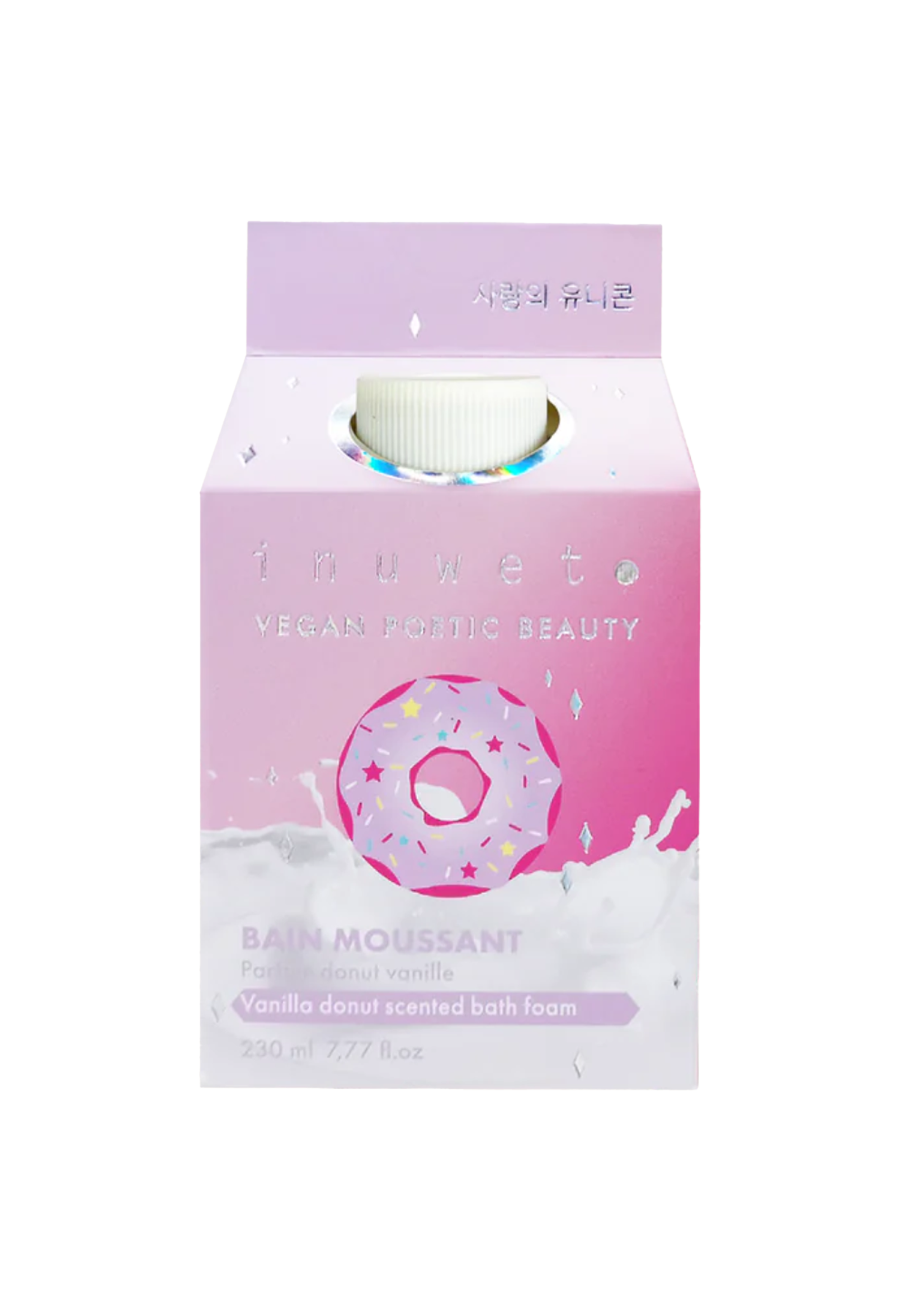Inuwet Bath foam | donut vanilla