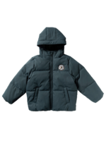 Your Wishes Solid | Puffer Coat | Teal